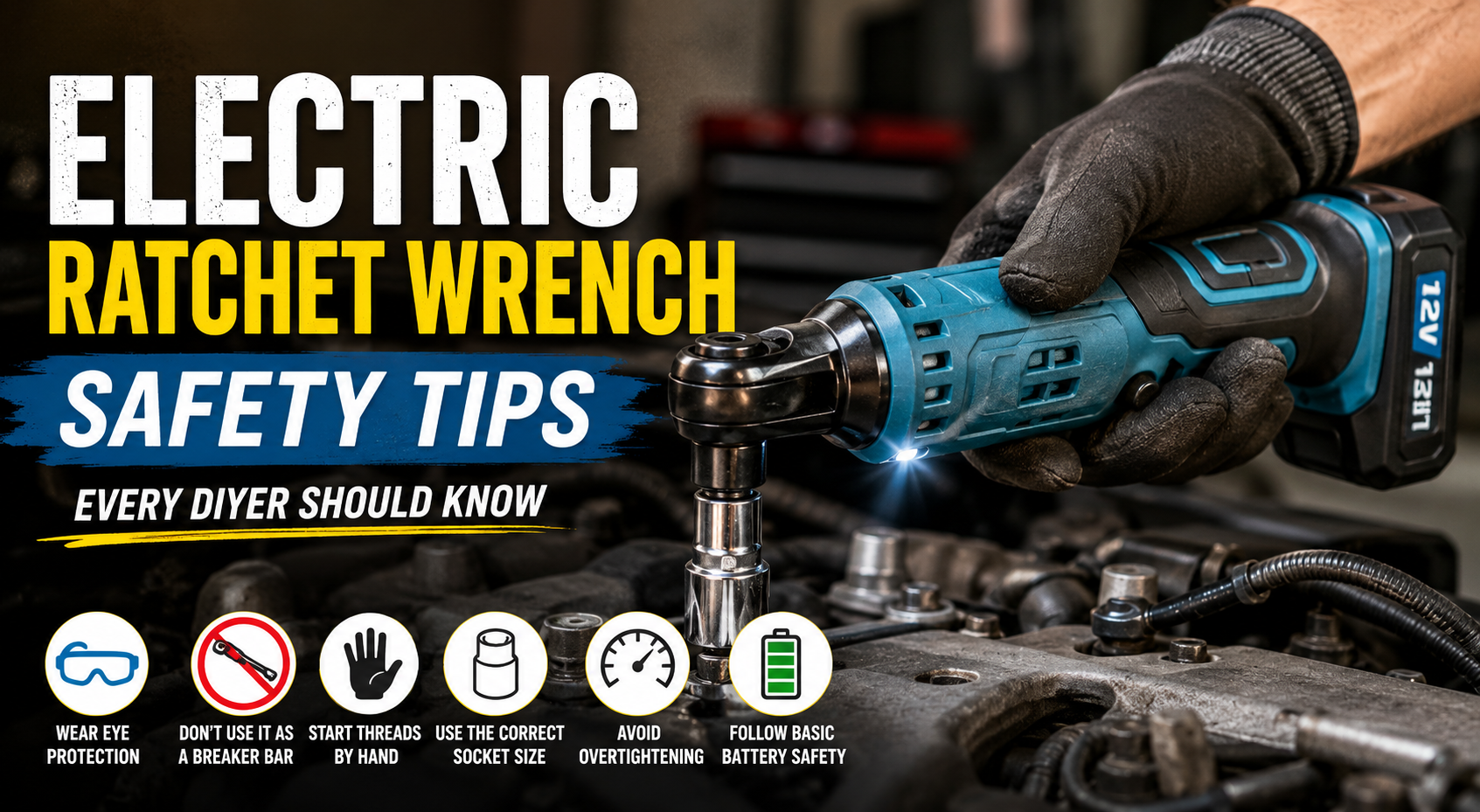 Electric Ratchet Wrench Safety Tips Every DIYer Should Know